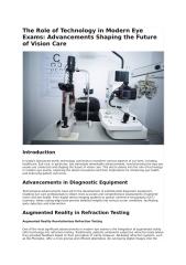 The Role of Technology in Modern Eye Exams.docx