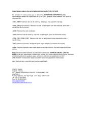 DICAS DEFEITOS TV CINERAL MOD[1]. 14PCIN1401 E 21PCIN0405.doc